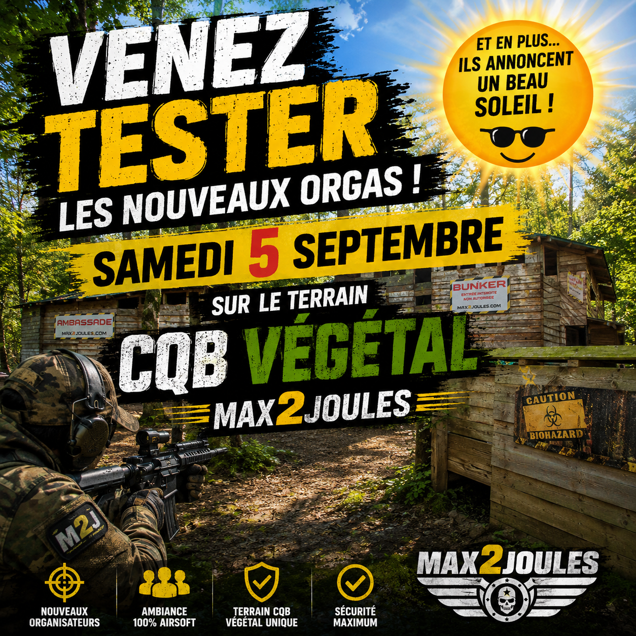 partie samedi 5 septembre 2026